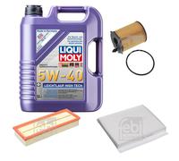 FEBI Controllo set 5L LIQUI MOLY 5W-40 Leichtlauf High-Tech per