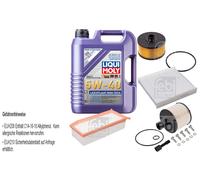 FEBI Controllo set 5L LIQUI MOLY 5W-40 Leichtlauf High-Tech per