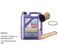FEBI Controllo set 5L LIQUI MOLY 5W-40 Leichtlauf High-Tech per