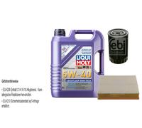 FEBI Controllo set 5L LIQUI MOLY 5W-40 Leichtlauf High-Tech per