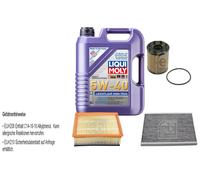 FEBI Controllo set 5L LIQUI MOLY 5W-40 Leichtlauf High-Tech per