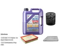 FEBI Controllo set 5L LIQUI MOLY 5W-40 Leichtlauf High-Tech per