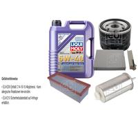 FEBI Controllo set 5L LIQUI MOLY 5W-40 Leichtlauf High-Tech per