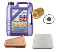 FEBI Controllo Set 5L LIQUI MOLY 5W-40 Leichtlauf High Tech Per BMW Z4