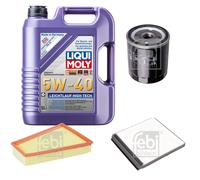 FEBI Controllo Set 5L LIQUI MOLY 5W-40 Leichtlauf High Tech Per Citroën