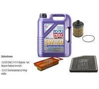 FEBI Controllo Set 5L LIQUI MOLY 5W-40 Leichtlauf High Tech Per Lancia