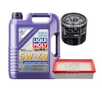 FEBI Controllo set 5L LIQUI MOLY 5W-40 Leichtlauf High-Tech per Renault