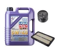 FEBI Controllo Set 5L LIQUI MOLY 5W-40 Leichtlauf High Tech Per Suzuki