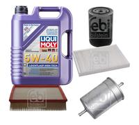 FEBI Controllo Set 5L LIQUI MOLY 5W-40 Leichtlauf High Tech Per VW Passat