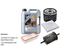 Febi Controllo Set 5L Liqui Moly Special Tec F 5W-30 per Dacia Sandero, II