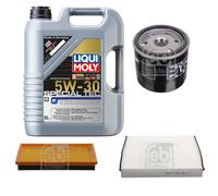 Febi Controllo Set 5L Liqui Moly Special Tec F 5W-30 per Ford C-Max
