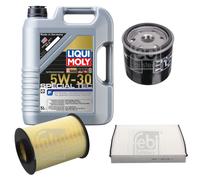 Febi Controllo Set 5L Liqui Moly Special Tec F 5W-30 per Ford C - Max II