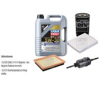 Febi Controllo Set 5L Liqui Moly Special Tec F 5W-30 per Ford Fusion Ju _