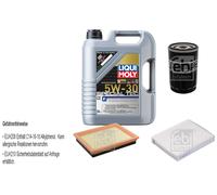 Febi Controllo Set 5L Liqui Moly Special Tec F 5W-30 per Ford Fusione Ju _