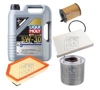 FEBI Controllo Set 5L LIQUI MOLY SPECIAL TEC F 5W-30 Per Volvo V60 AS 1.6