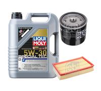FEBI Controllo set 5L LIQUI MOLY TEC SPECIALE F 5W-30 per Ford Focus Turnier