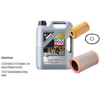 FEBI Controllo set 5L LIQUI MOLY TEC SPECIALE F 5W-30 per Renault Clio II
