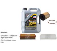 Febi Controllo Set 5L Liqui Moly Top Tec 4100 5W-40 per Auto Lancia Phedra