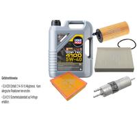 FEBI Controllo Set 5L LIQUI MOLY Top Tec 4100 5W-40 Per BMW 1Er F20 120D