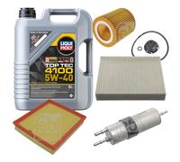 FEBI Controllo Set 5L LIQUI MOLY Top Tec 4100 5W-40 Per BMW 3er Touring F31
