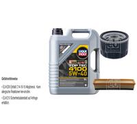 FEBI Controllo Set 5L LIQUI MOLY TOP TEC 4100 5W-40 Per Dacia Sandero KS