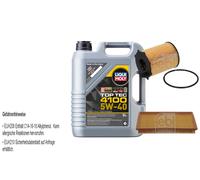 FEBI Controllo Set 5L LIQUI MOLY TOP TEC 4100 5W-40 Per Fiat 500 312_ 0.9