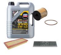 FEBI Controllo Set 5L LIQUI MOLY Top Tec 4100 5W-40 Per MINI Mini R56 Cooper