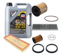 Febi Controllo Set 5L Liqui Moly Top Tec 4100 5W-40 per Mini Per Mini R56