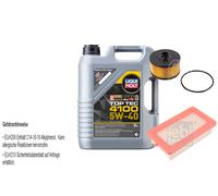 FEBI Controllo Set 5L LIQUI MOLY Top Tec 4100 5W-40 Per Nissan Micra V K14