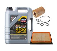 FEBI Controllo Set 5L LIQUI MOLY TOP TEC 4100 5W-40 Per Opel Astra H Caravan