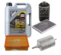 FEBI Controllo Set 5L LIQUI MOLY TOP TEC 4100 5W-40 Per Seat Exeo ST 3R5 1.8