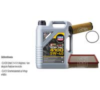 FEBI Controllo set 5L LIQUI MOLY Top Tec 4100 5W-40 per VW Passat Variant