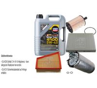 FEBI Controllo set 5L LIQUI MOLY Top Tec 4100 5W-40 per VW Polo 9N_ 1.4 TDI