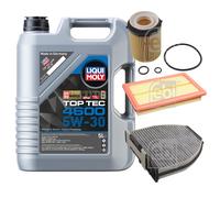 FEBI Controllo Set 5L Liqui Moly Top Tec 4600 5W-30 Per Mercedes C-Klasse