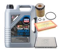 FEBI Controllo set 5L Liqui Moly Top Tec 4600 5W-30 per Mercedes classe C