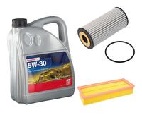 FEBI Controllo Set 5L Longlife Plus 5W-30 Per Audi A4 Avant 8K5 B8 1.8 TFSI