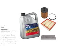 Febi Controllo Set 5L Longlife Plus 5W-30 per Mercedes-Benz una Classe