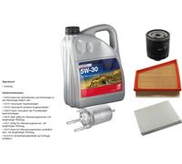 FEBI Controllo Set 5L Longlife Plus 5W-30 Per Seat Ibiza III 6L1 1.8 T Cupra