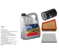 Febi Controllo Set 5L Longlife Plus 5W-30 per VW Polo 9N_ 1.8 Gti Coppa