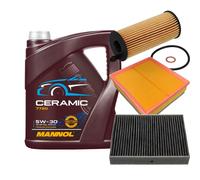 FEBI Controllo Set 5L MANNOL Ceramic 5W-30 Per BMW 4 Gran Coupe 418D 1Er