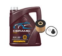 FEBI Controllo Set 5L MANNOL Ceramic 5W-30 Per Hyundai I30 Kombi 1.6 CRDi