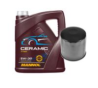 FEBI Controllo Set 5L MANNOL Ceramic 5W-30 Per Hyundai Tucson 1.6 GDi IX20