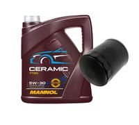FEBI Controllo Set 5L MANNOL Ceramic 5W-30 Per Mazda 5 2.0 1.8 MZR 6 Kombi