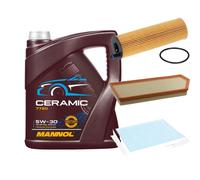 FEBI Controllo set 5L MANNOL Ceramic 5W-30 per Mercedes-Benz classe E