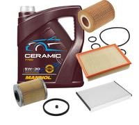 FEBI Controllo Set 5L MANNOL Ceramic 5W-30 Per Opel Zafira B 1.7 CDTi Astra