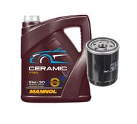 FEBI Controllo Set 5L MANNOL Ceramic 5W-30 Per Suzuki Jimny Geländewagen