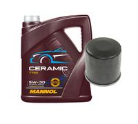 FEBI Controllo Set 5L MANNOL Ceramic 5W-30 Per Suzuki Swift IV 1.2 Vitara