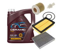 FEBI Controllo Set 5L MANNOL Ceramic 5W-30 Per Toyota Prius PHV 1.8 Plug-In