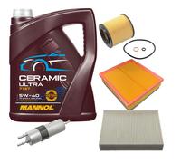 FEBI Controllo Set 5L MANNOL Ceramic 5W-40 Per BMW 3er Touring 320i xDrive