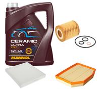 FEBI Controllo Set 5L MANNOL Ceramic 5W-40 Per BMW Z4 Roadster 2.0i